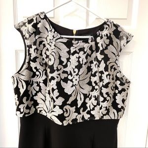 Tahari by Arthur S Levine LBD Cocktail Dress Sz 14